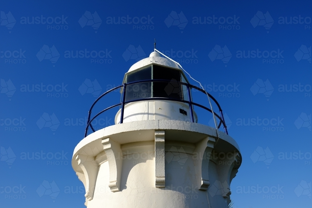 Fingal Head Lighthouse - Australian Stock Image