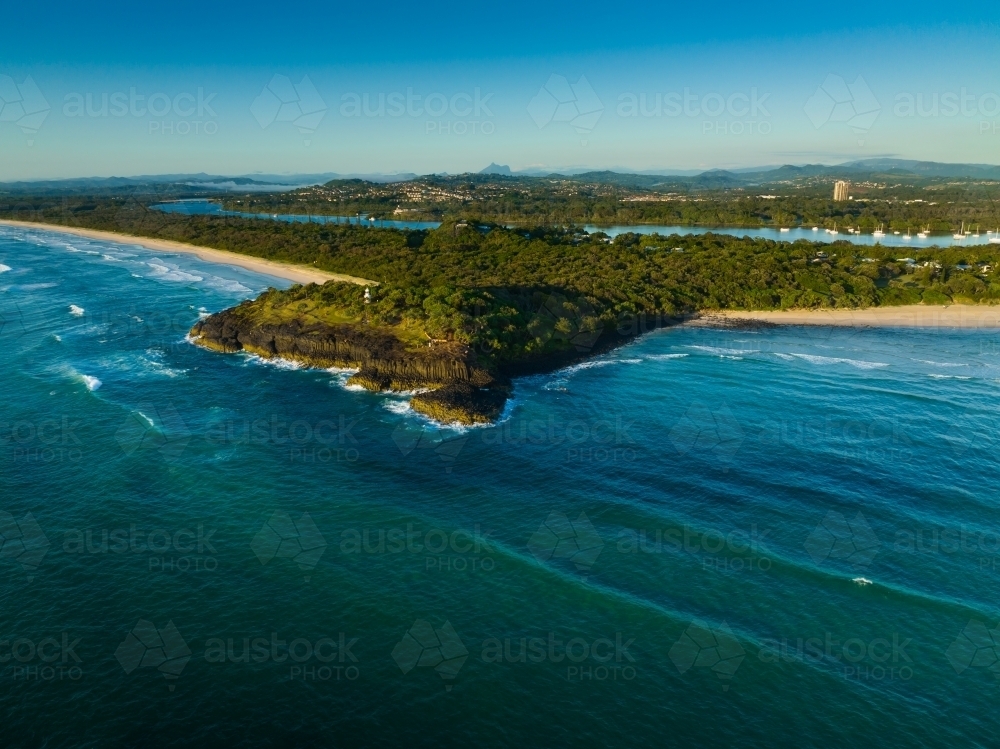 Fingal Headland - Australian Stock Image