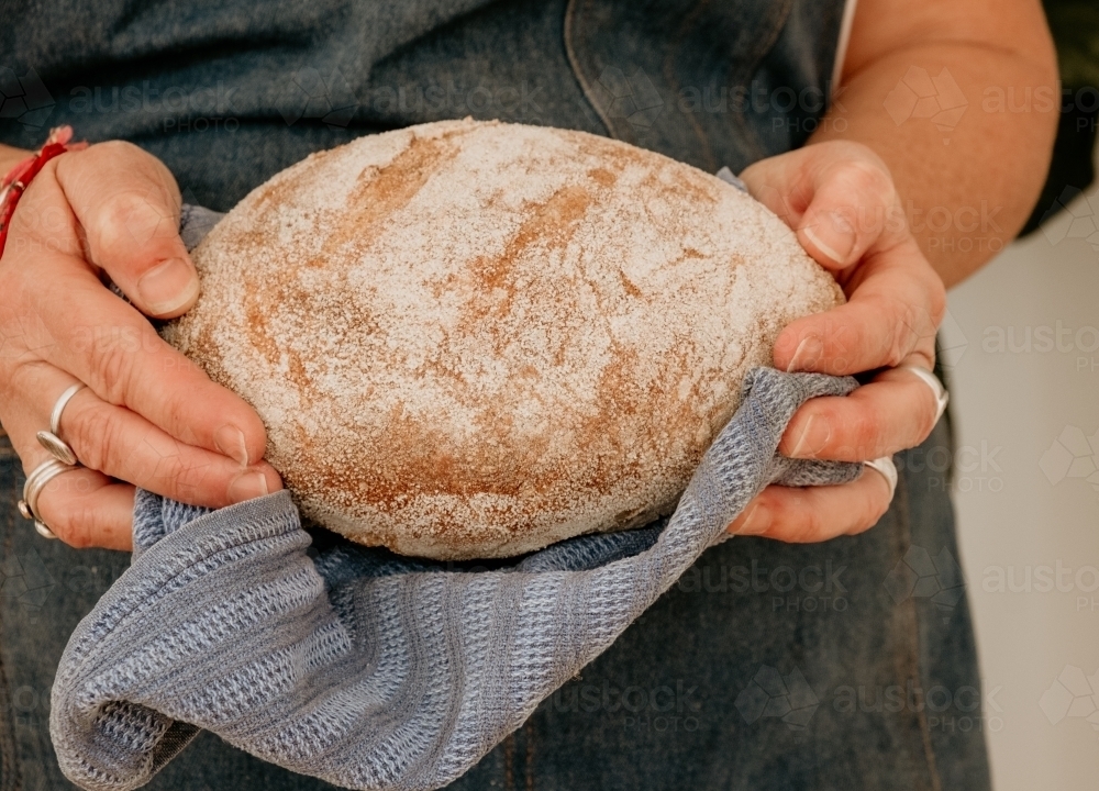 Fresh baked bread. - Australian Stock Image
