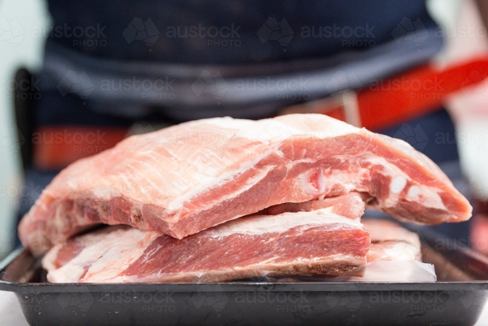 Fresh Cut Meat - Australian Stock Image