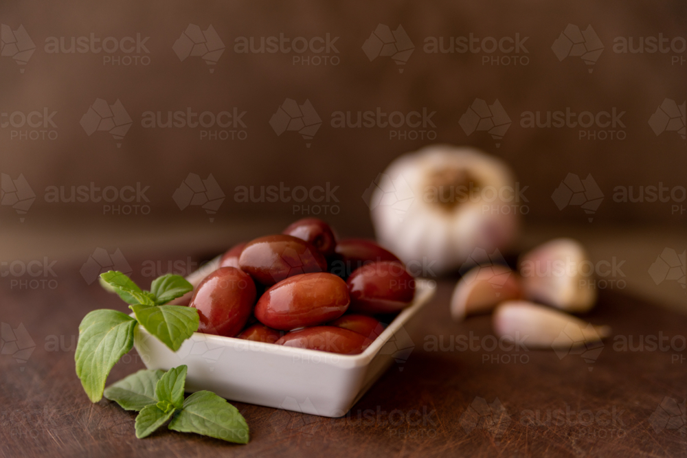 Fresh olives - Australian Stock Image