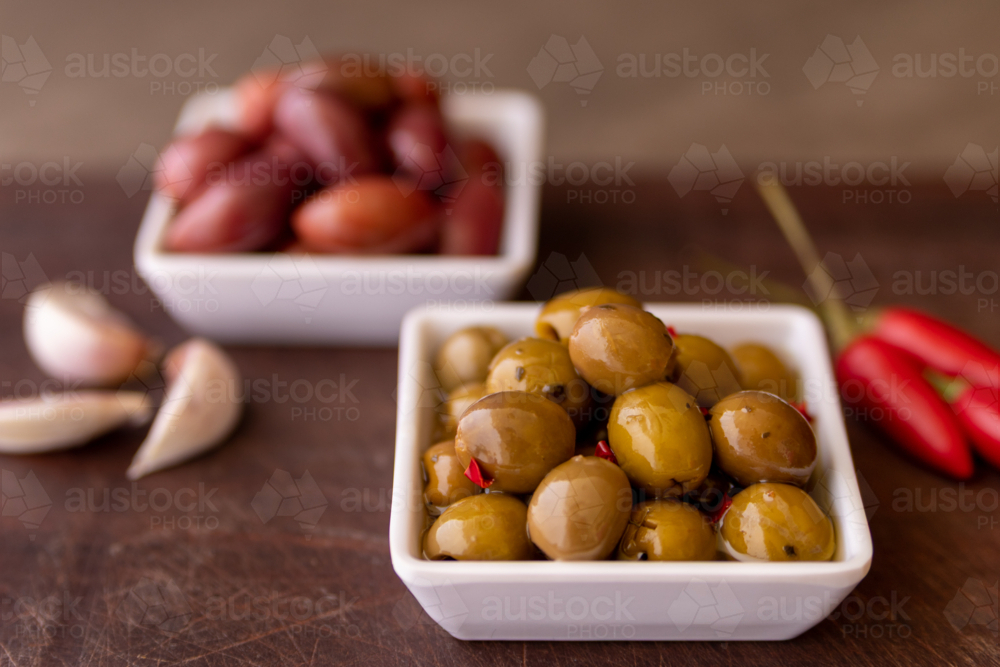 Fresh olives - Australian Stock Image