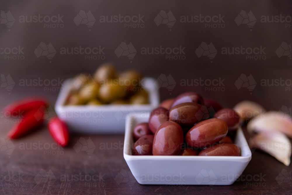 Fresh olives - Australian Stock Image
