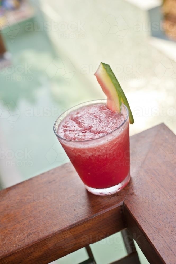 Fresh watermelon juice - Australian Stock Image