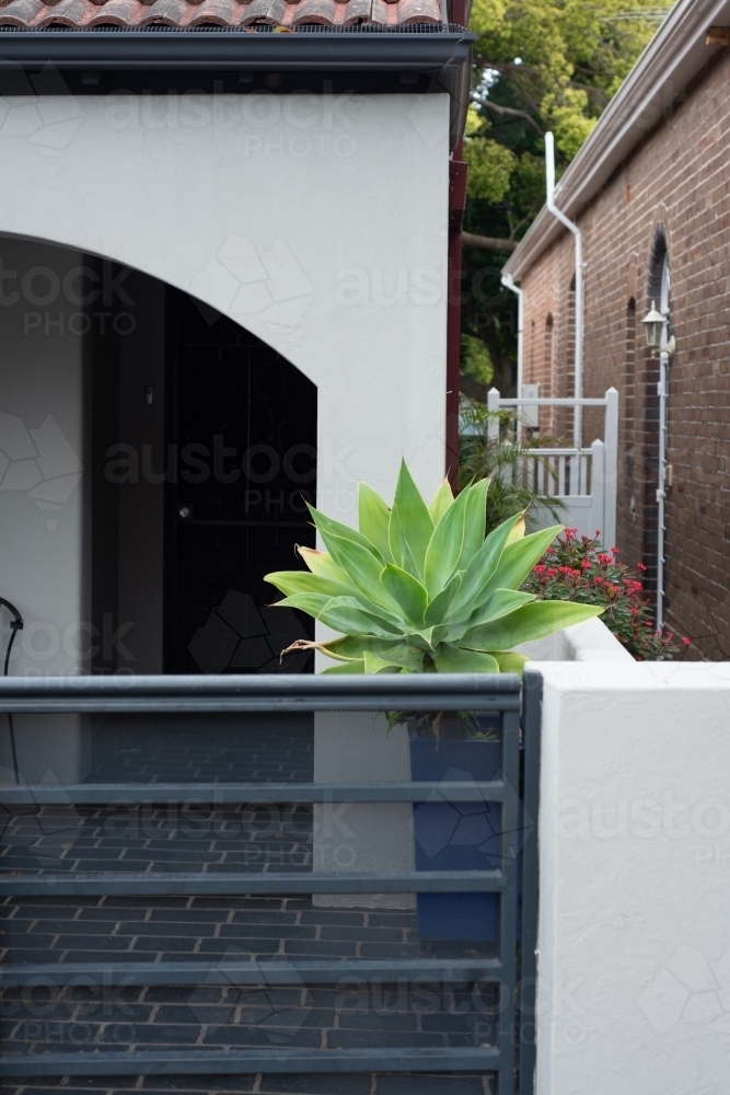 front door of house - Australian Stock Image