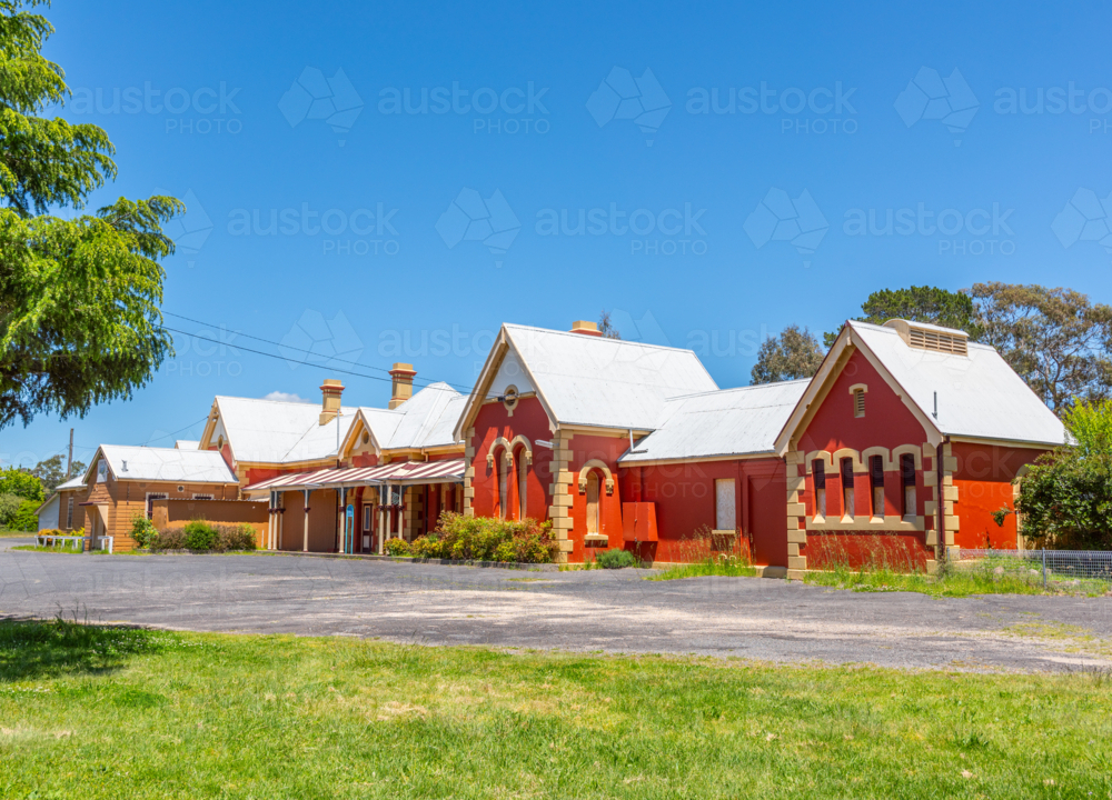 Glen Innes Railway Station in northern NSW - Australian Stock Image