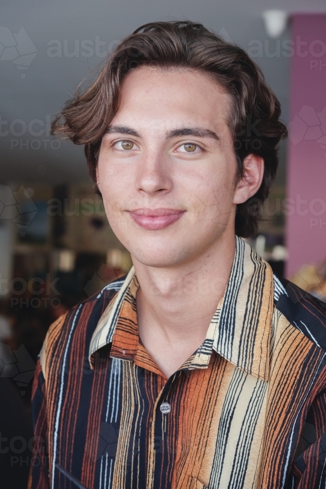 Good looking teenage boy - Australian Stock Image