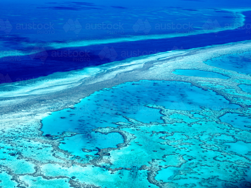 Great Barrier Reef - Australian Stock Image