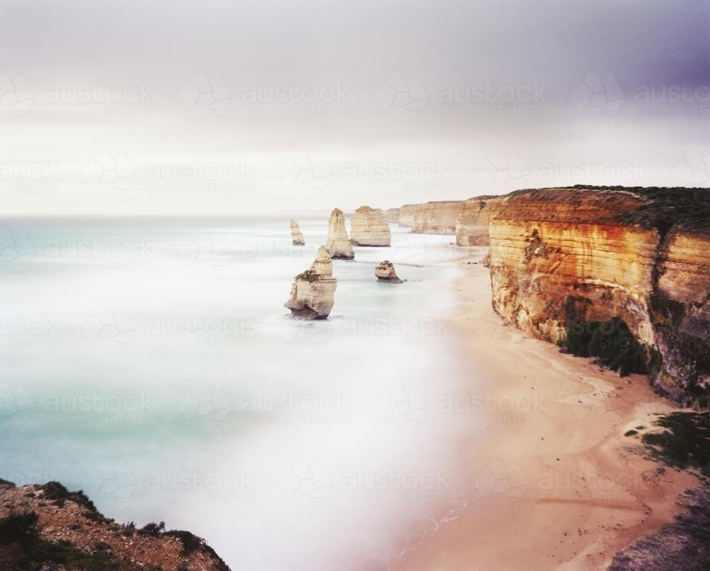 Great Ocean Road Landscape - Australian Stock Image