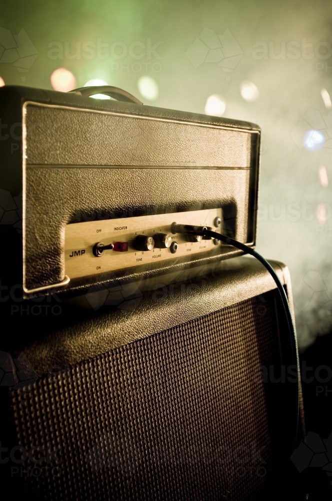 Guitar Amplifier - Australian Stock Image