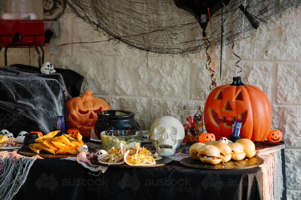 Halloween theme party - Australian Stock Image