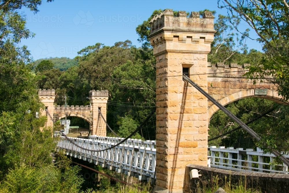Hampden Bridge - Australian Stock Image