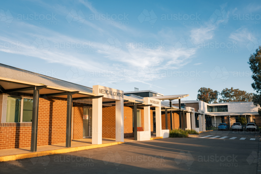 Image of Healthcare building beside rural Australian hospital ...