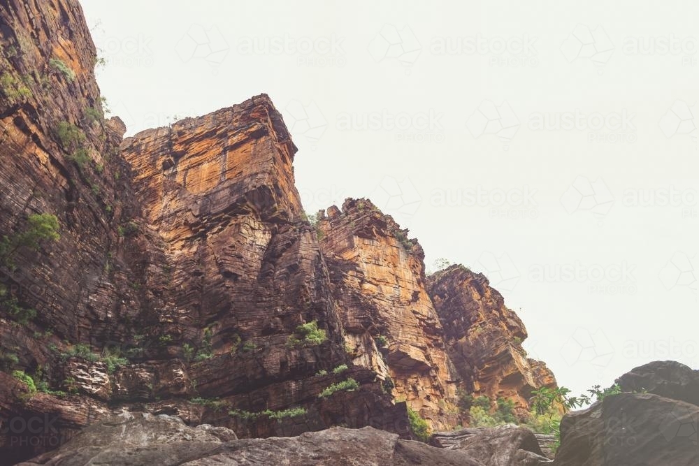 high cliffs in Kakadu NP, Australia - Australian Stock Image