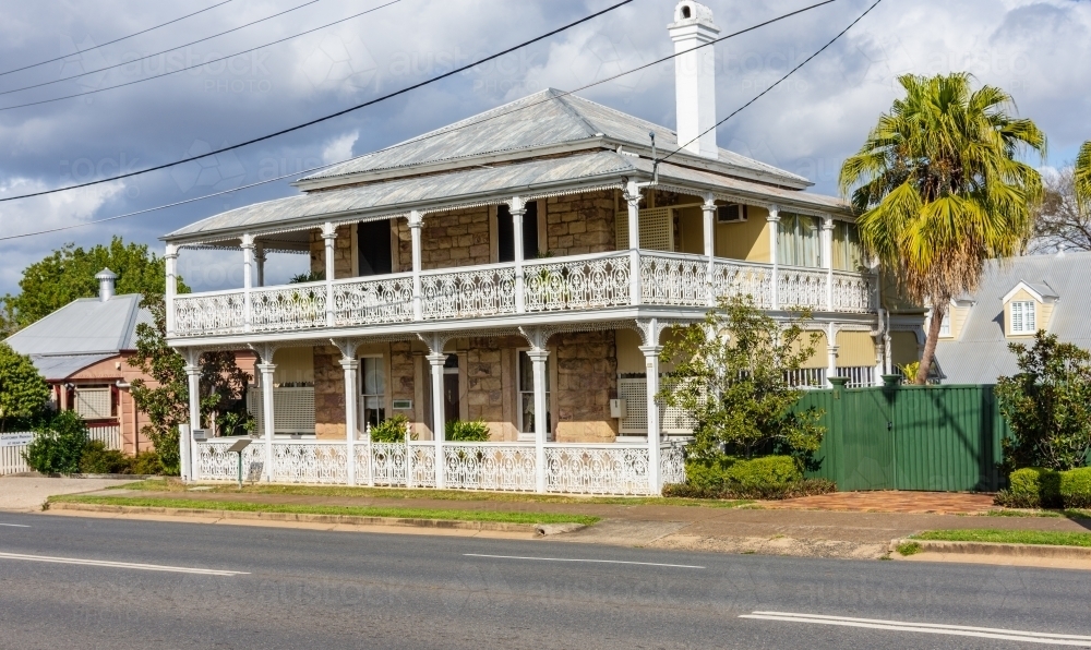 Historic Australian House - Australian Stock Image