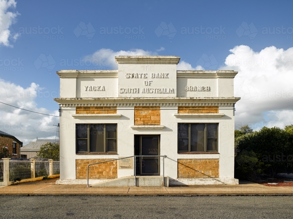 Historic building in rural town - Australian Stock Image