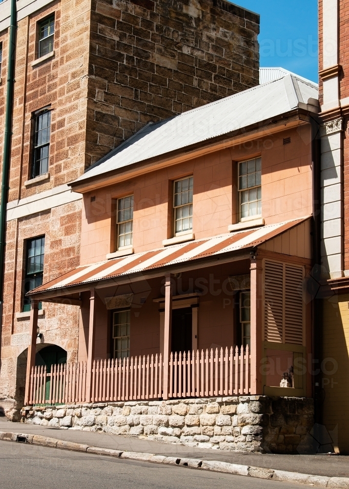 historic buildings in Millers Point - Australian Stock Image