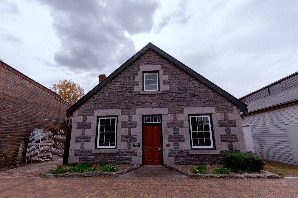 Historic buildings in Uralla in the NSW Northern Tablelands - Australian Stock Image