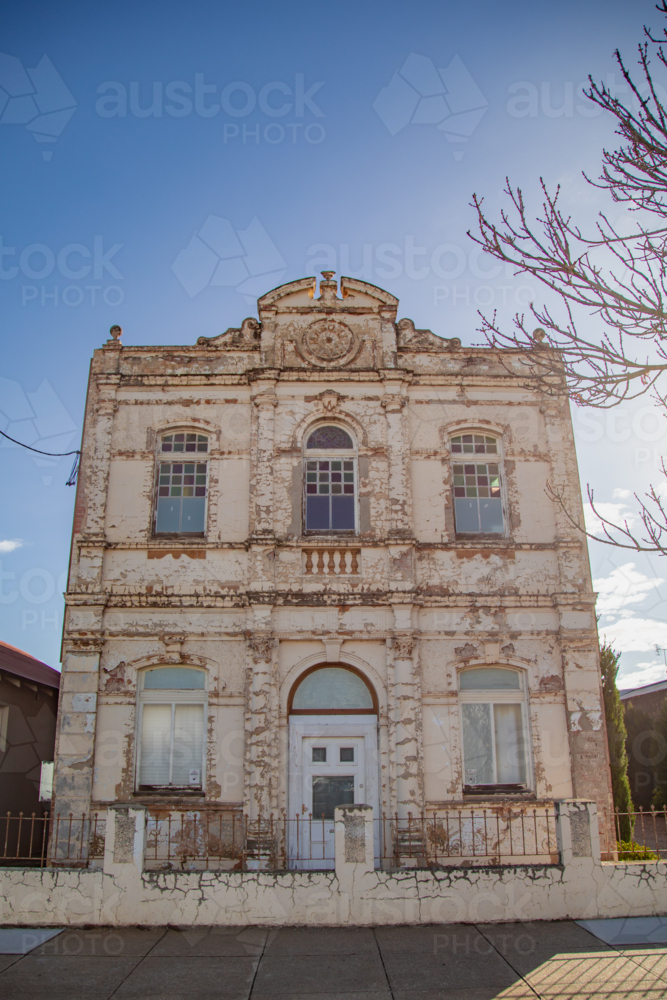 Historic buildings in Wellington New South Wales - Australian Stock Image