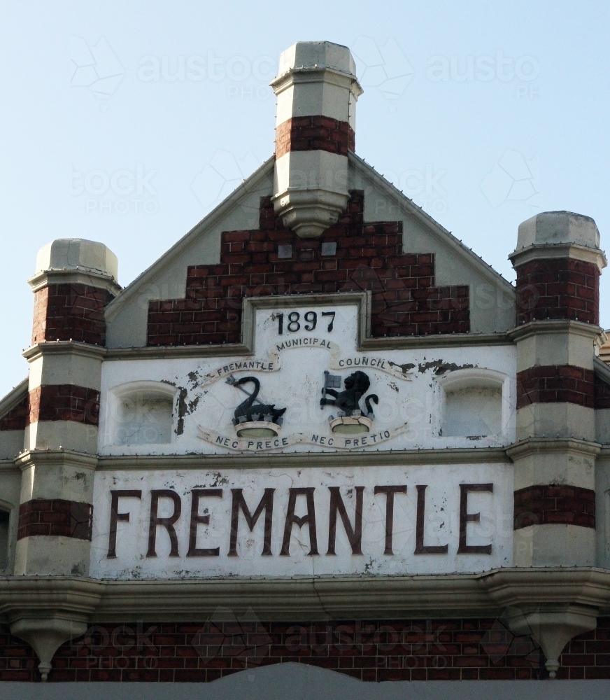 Historic Fremantle Market building - Australian Stock Image
