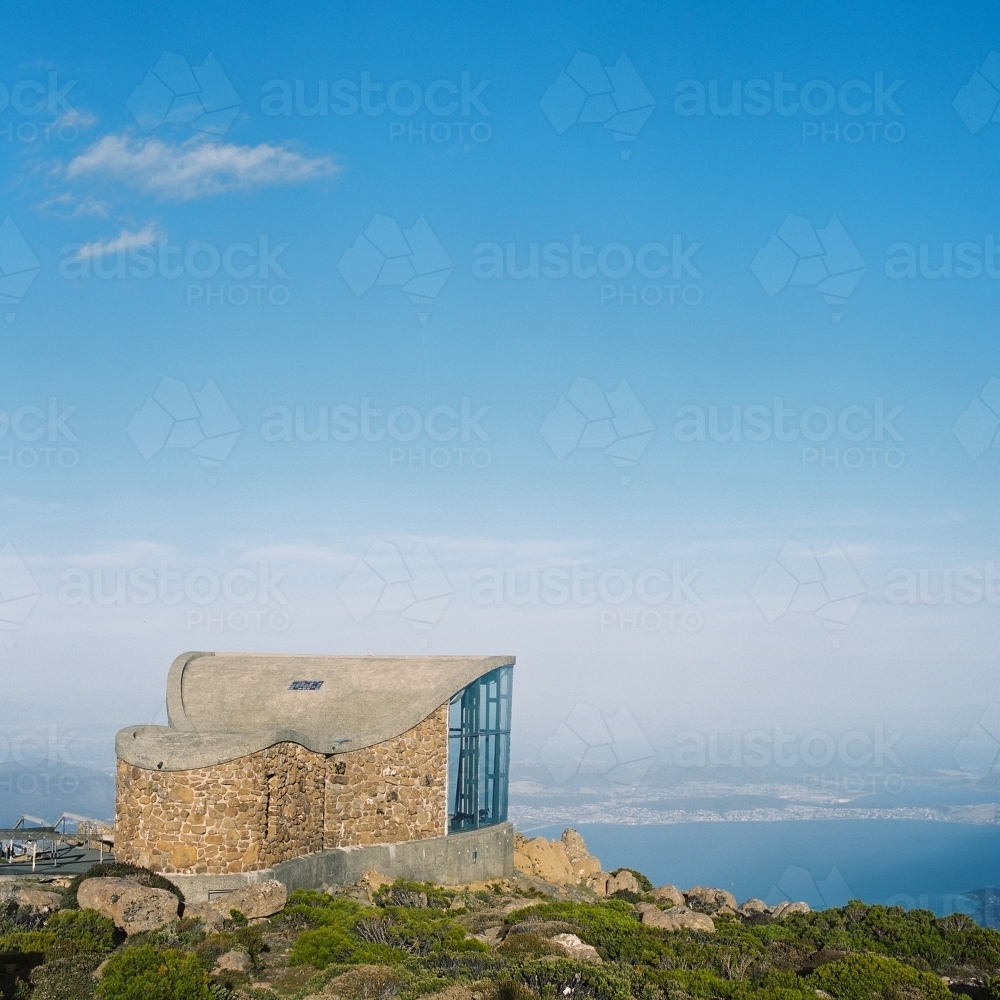 Hobart Lookout - Australian Stock Image