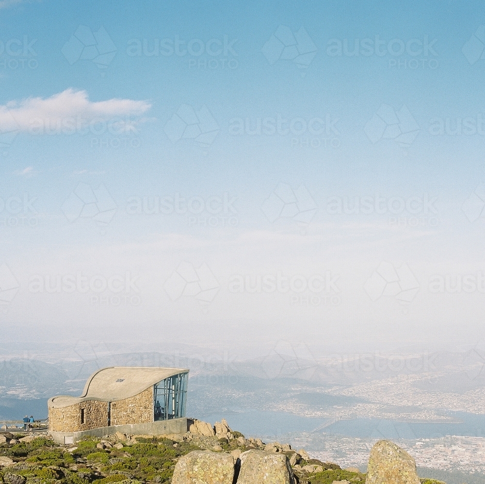 Hobart Lookout - Australian Stock Image