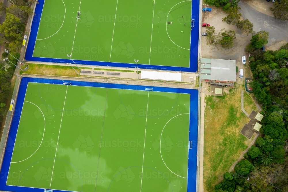 hockey field - Australian Stock Image