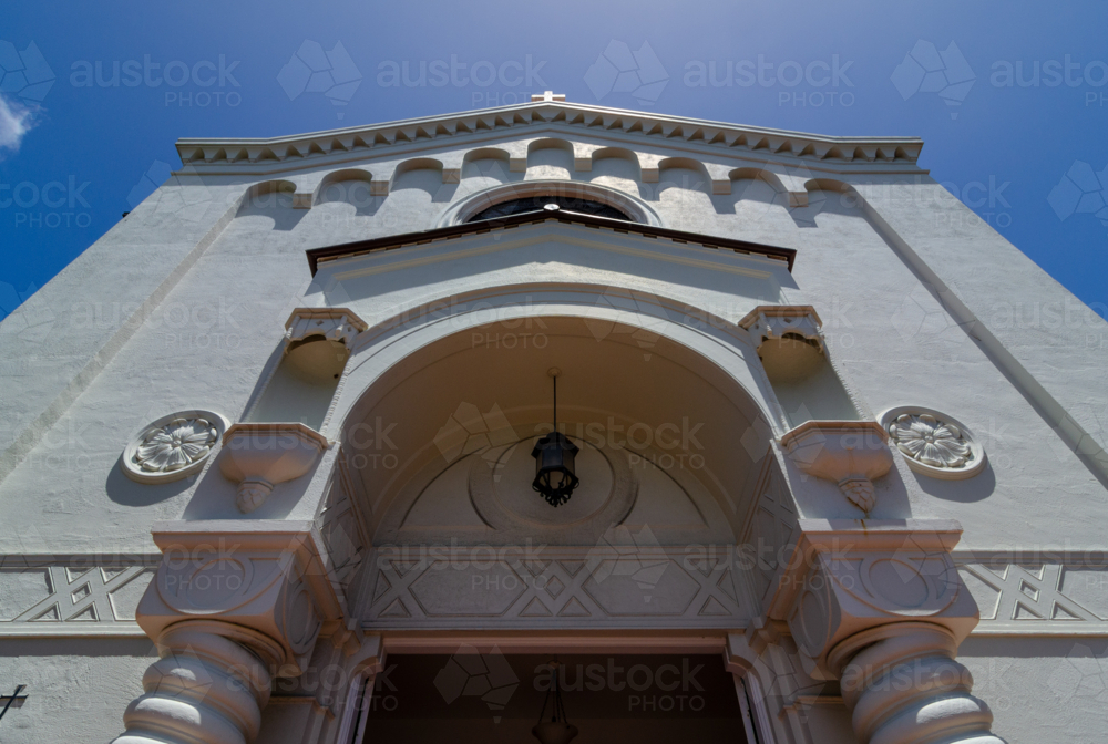 Holy Trinity Church in Mackay - Australian Stock Image