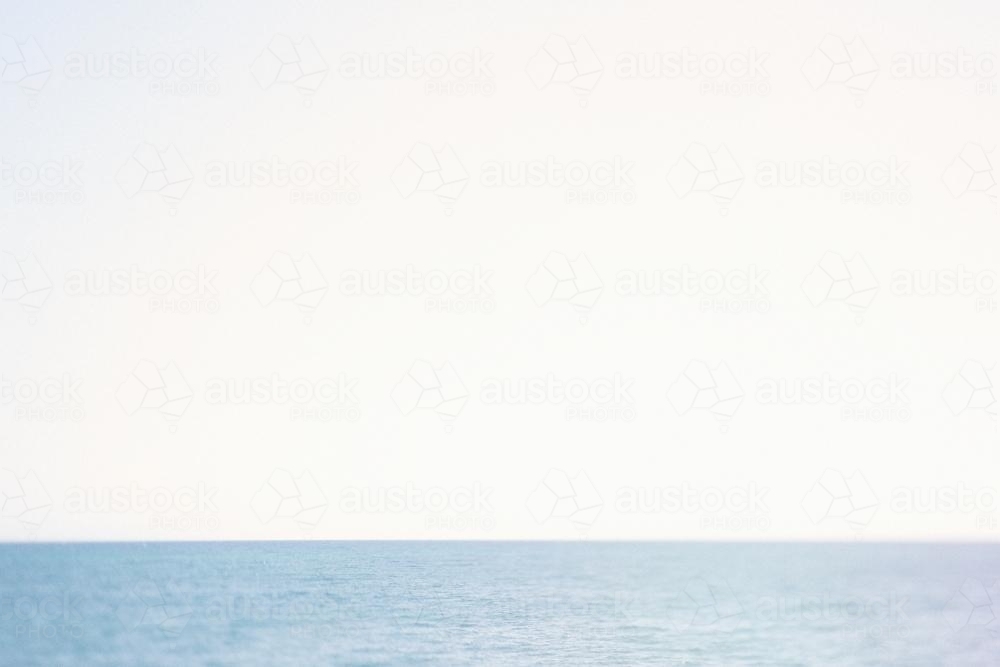Horizon on the sea - Australian Stock Image