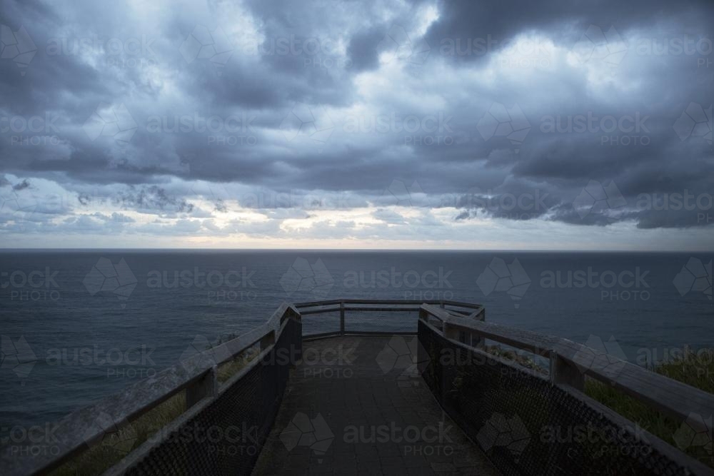 Horizon to nowhere - Australian Stock Image