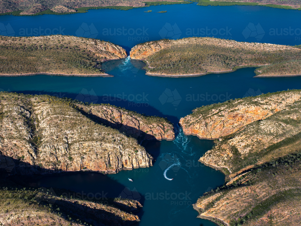 Horizontal Falls - Australian Stock Image