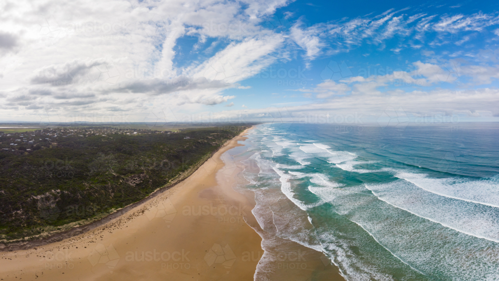 Iconic Bass Coast in near Venus Bay in Victoria, Australia - Australian Stock Image