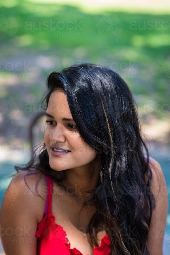 indian woman - Australian Stock Image