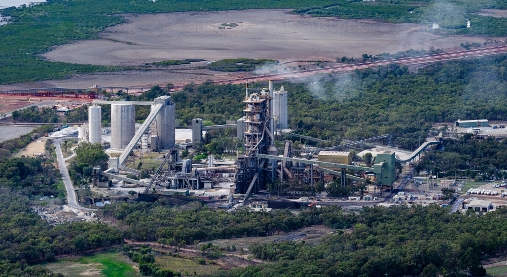 Industrial site - Australian Stock Image