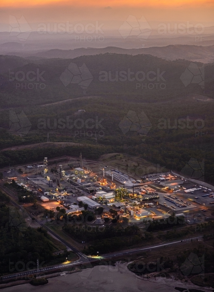 Industrial site - Australian Stock Image