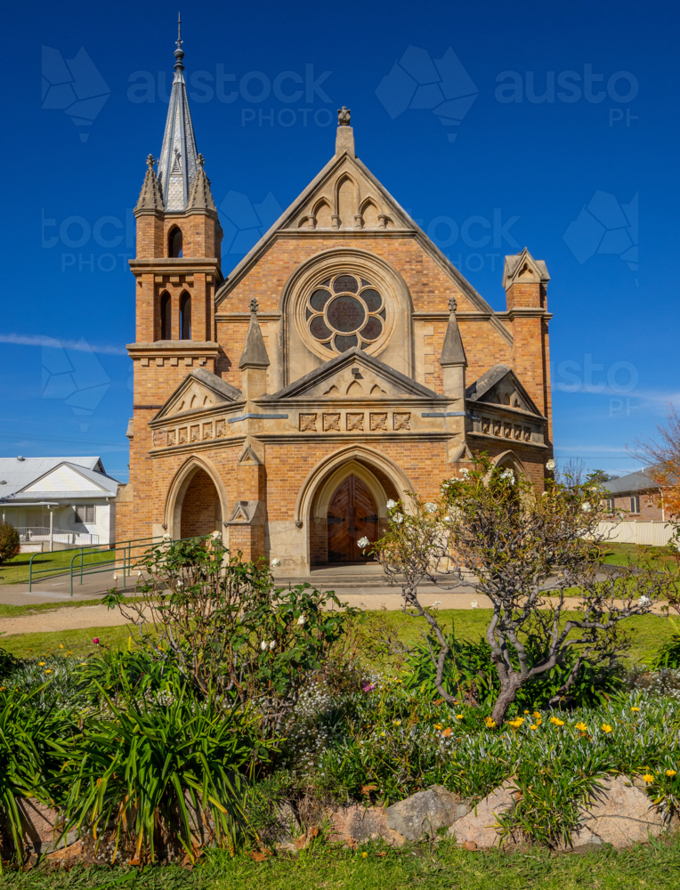 Inverell Uniting Church - Australian Stock Image