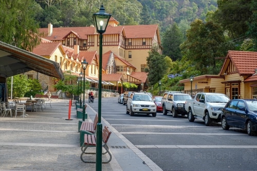 Jenolan Caves house and surrounds - Australian Stock Image