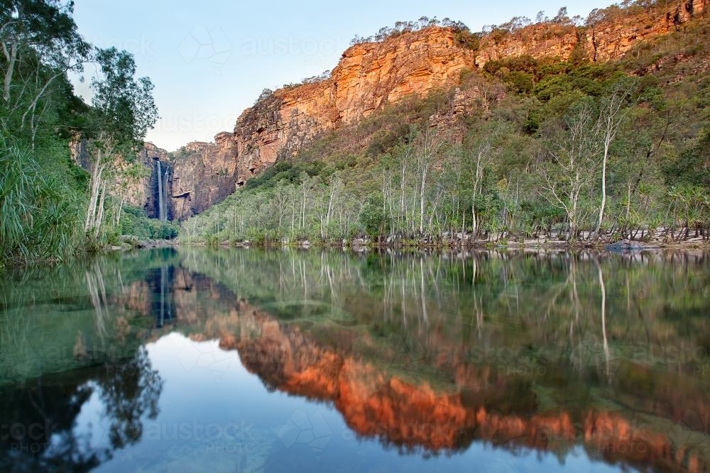 Jim Jim Falls, Kakadu National Park - Australian Stock Image