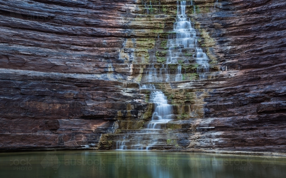 Joffre Falls - Australian Stock Image