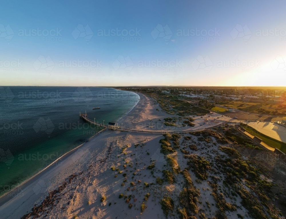 Jurien Bay Jetty - Australian Stock Image