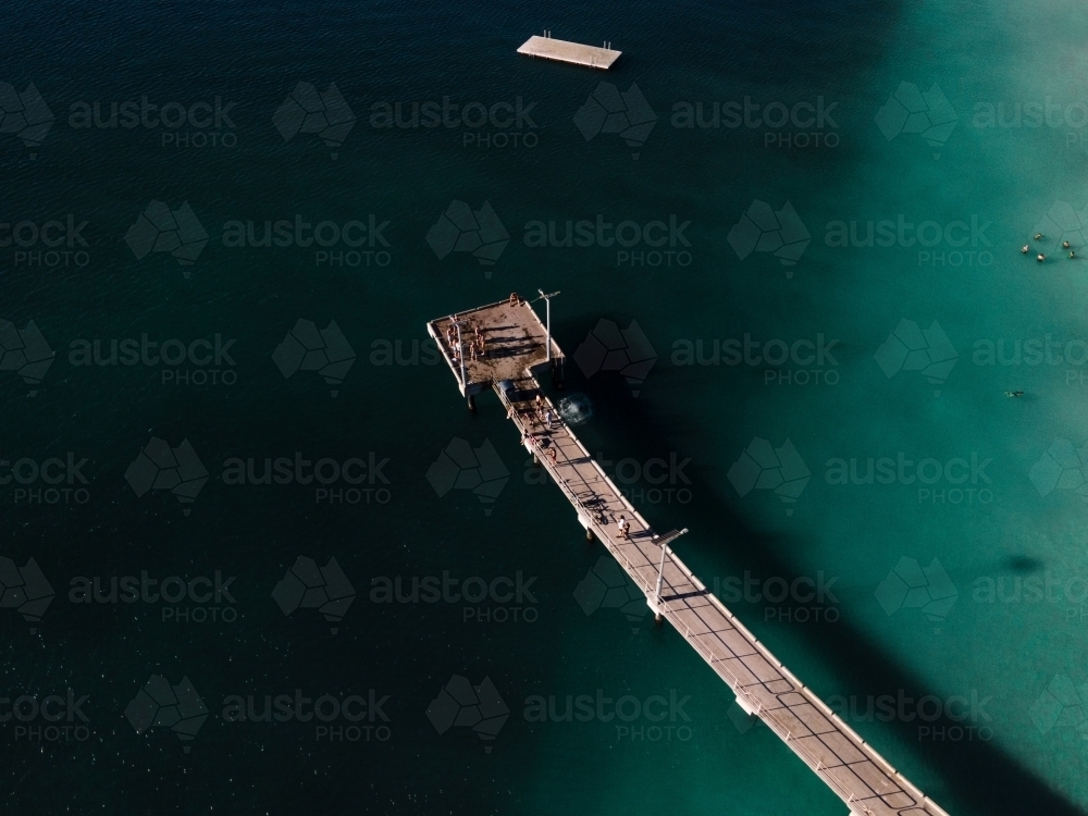 Jurien Bay Jetty - Australian Stock Image