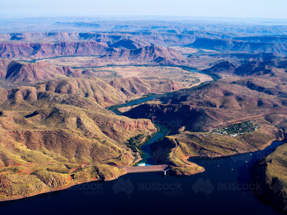 Lake Argyle - Australian Stock Image