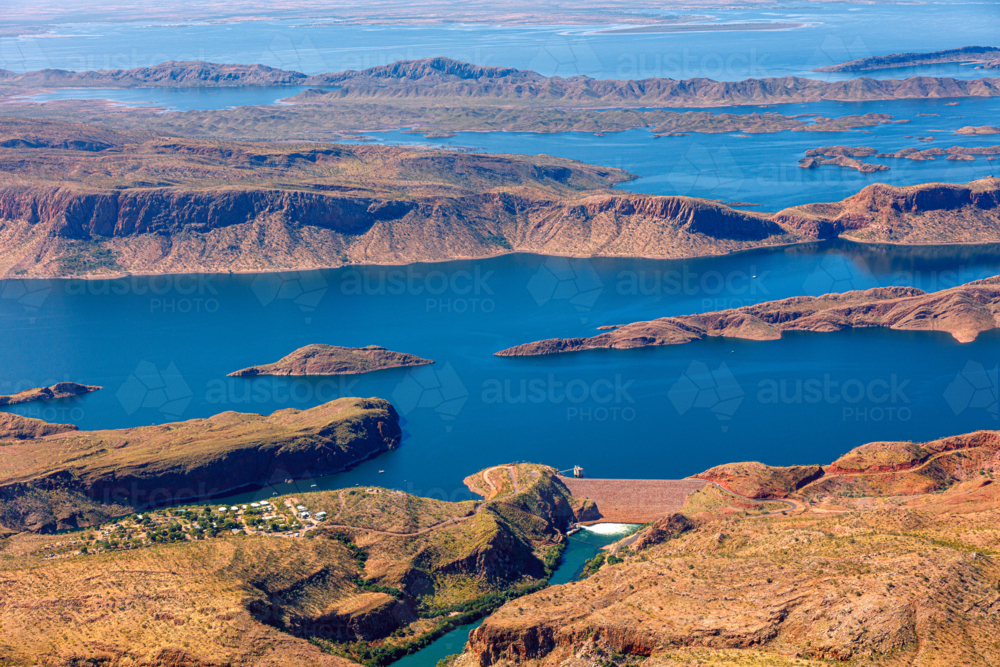 Lake Argyle - Australian Stock Image