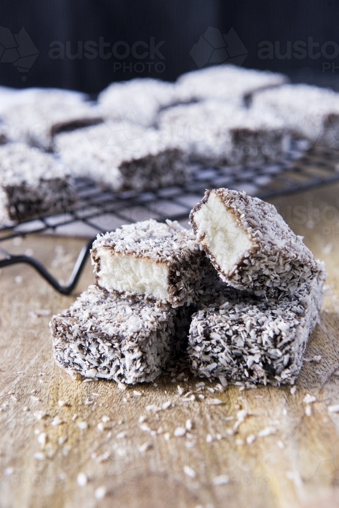 Lamington - Australian Stock Image