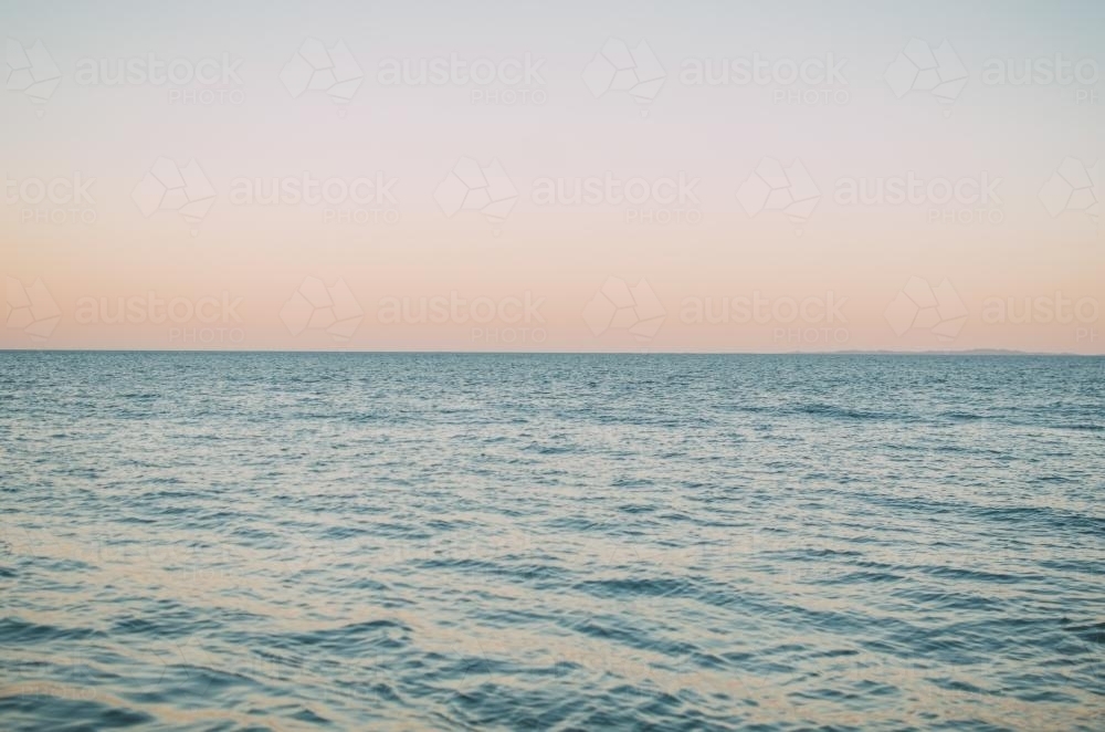 Landscape image of beach along Sunshine Coast - Australian Stock Image