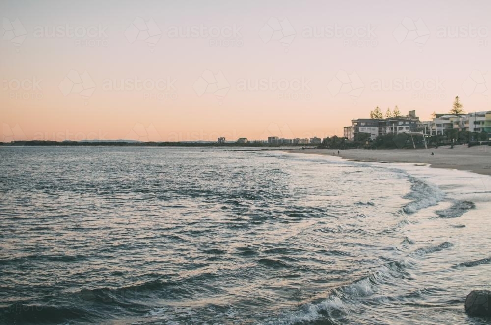 Landscape of Sunshine Coast city centre - Australian Stock Image