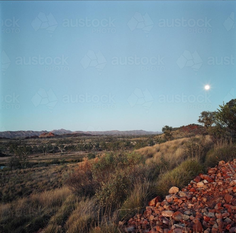 Landscape shot of Outback Australia - Australian Stock Image