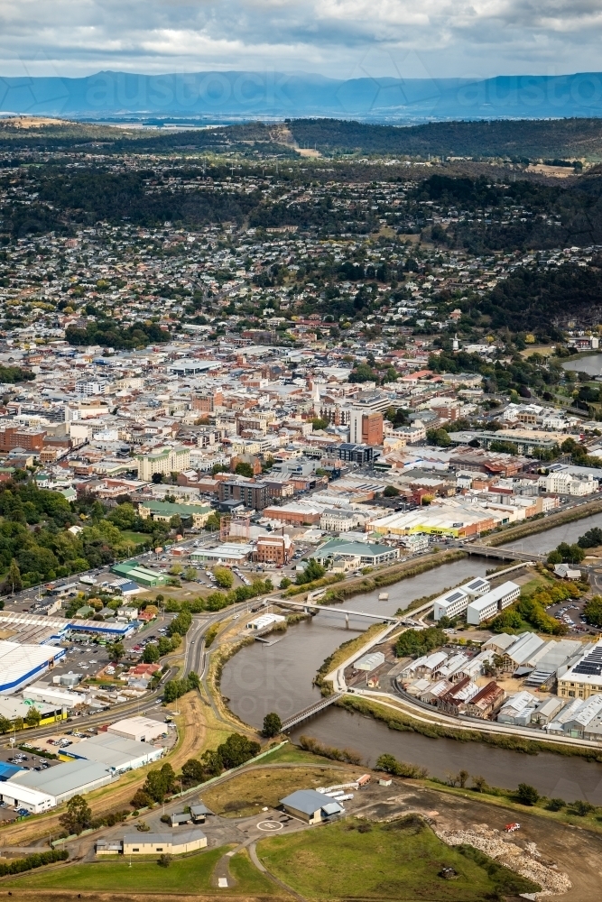 Launceston, Tasmania - Australian Stock Image