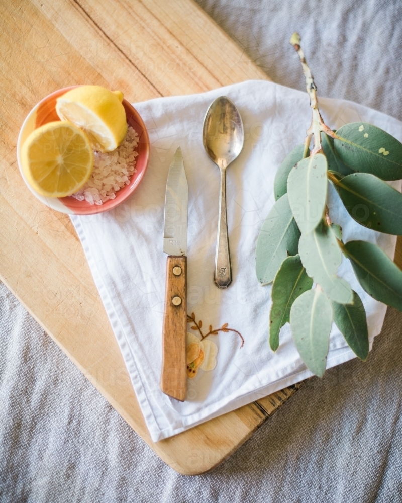 Lemon and things - Australian Stock Image