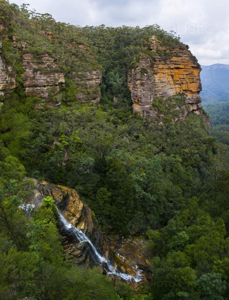Leura Falls - Australian Stock Image